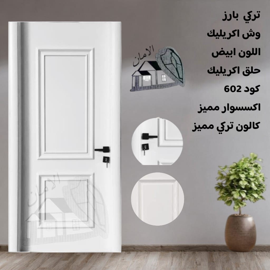 باب غرفة تركى بارز